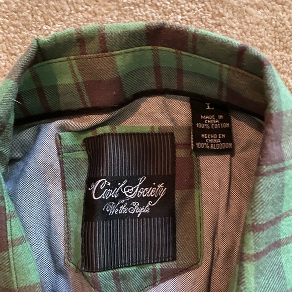 Civil Society flannel - Picture 2 of 3
